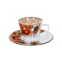 Cup With Saucer "Van Gogh Sunflowers"