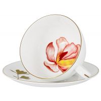 Բաժակ և ափսե "Magnolia"