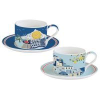 Tea set "Blue sea"