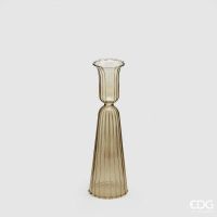 Candlestick "Deco righe gold"