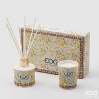Diffuser with candle "Decal Citrusverb"