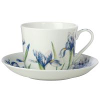 Cup and saucer "Floriade irysy"