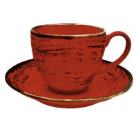 Cup and Saucer "NOSTALGIA RED"
