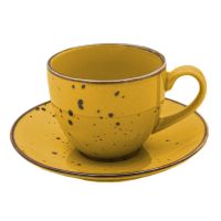 Cup and Saucer "COTTAGE YELLOW"