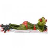 Statuette "Frog on vacation"