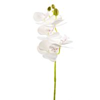 Artificial Flower "White Orchid"