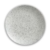 Plate "Caviar grey"