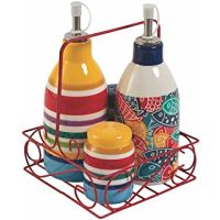 Cruet set with stand "Can fisher menage"