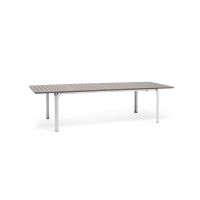 Table "Alloro 210 tortora-white"