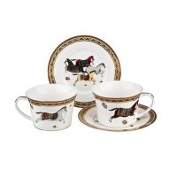 Cup with saucer "Horse"