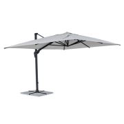 Sunshade Umbrella "Ines chark light grey 3x4"
