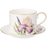 Cup and saucer "Iris"